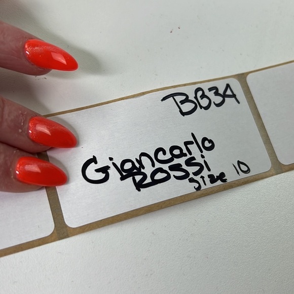 Vintage Giancarlo Rossi Red Suede Heeled Pumps - Picture 7 of 13